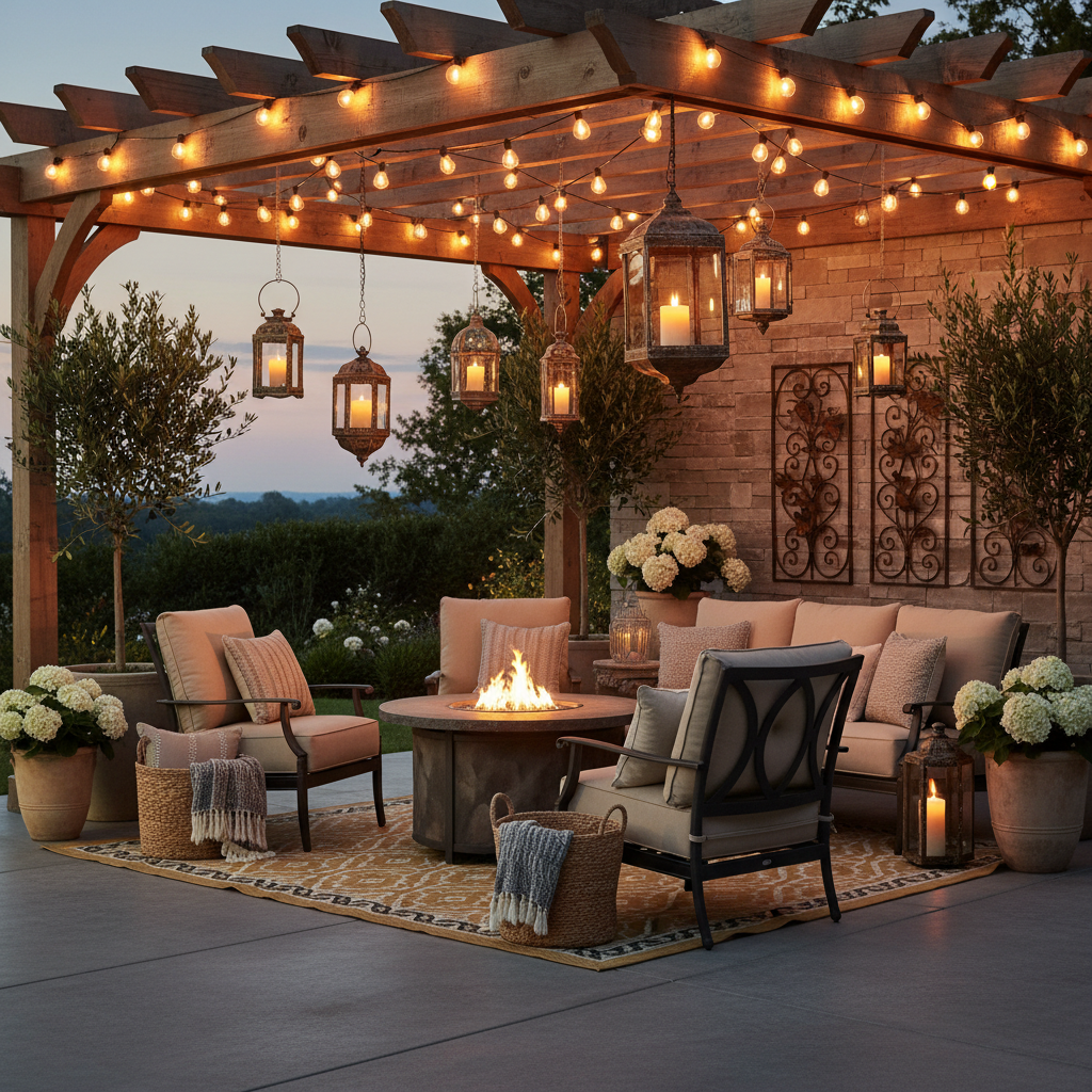 Outdoor Lighting and Decor